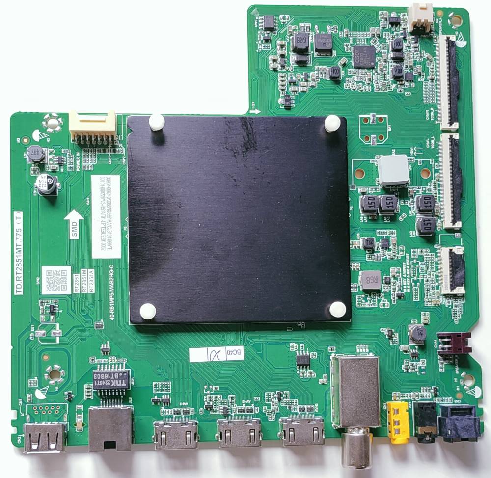 TCL/Iffalcon 55P635 Google LED TV New Motherboard, Main Board, Main PCB(TD.RT2851MT.775 (T)) image 2