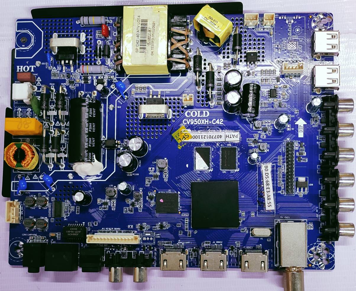 UNIVERSAL LED CV950XH-C42 Mother Board #wb 36 image 3