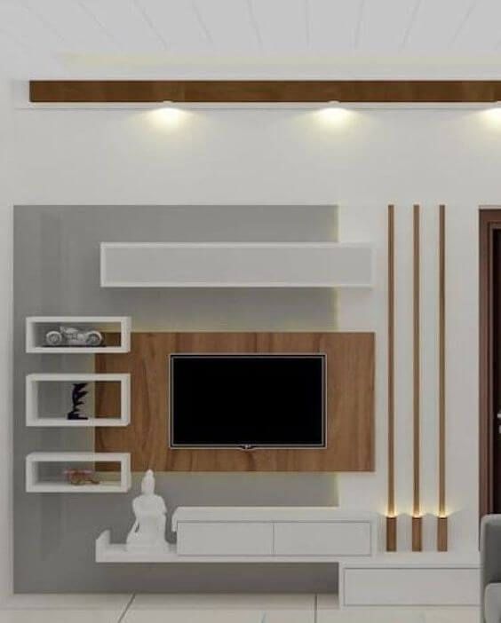 TV Unit Wall Panelling Contractors in Chennai image 3