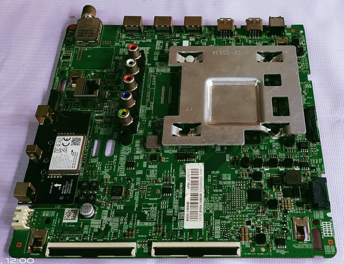 Samsung 4k BN94-14884M Android Main Board, Mother Board #wb18  image 2
