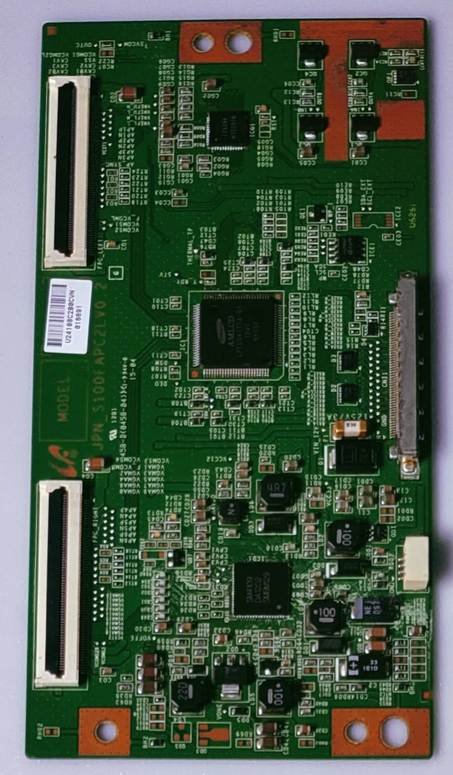 TOSHIBA 40PB20ZE LED TV TCON PART NUMBER JPN_S100FAPC2LV0.2 image 5