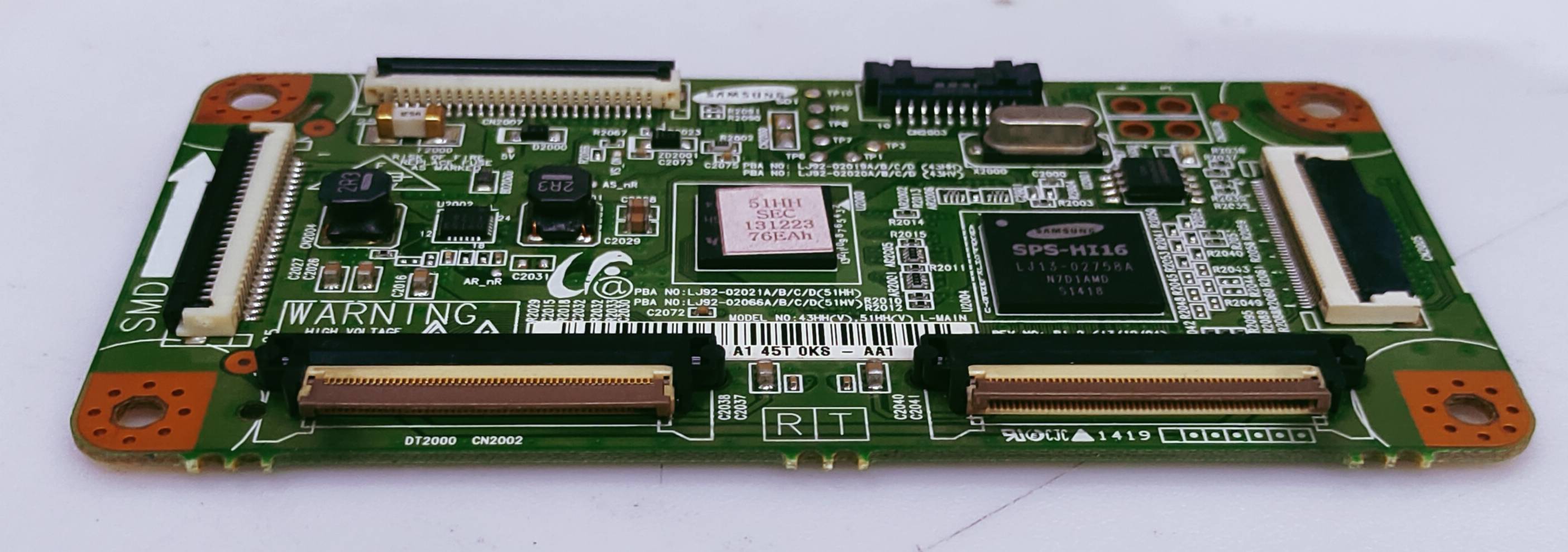 Samsung Plazma PAS1H4900AR Logic Barod Part No. WL 021A A1 45T OKS- AA1 image 5
