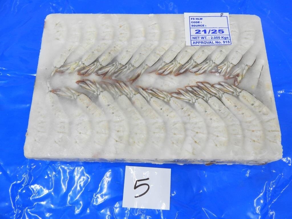 HEADLESS WHITE SHRIMPS & PRAWNS (BLOCK FROZEN) image 2