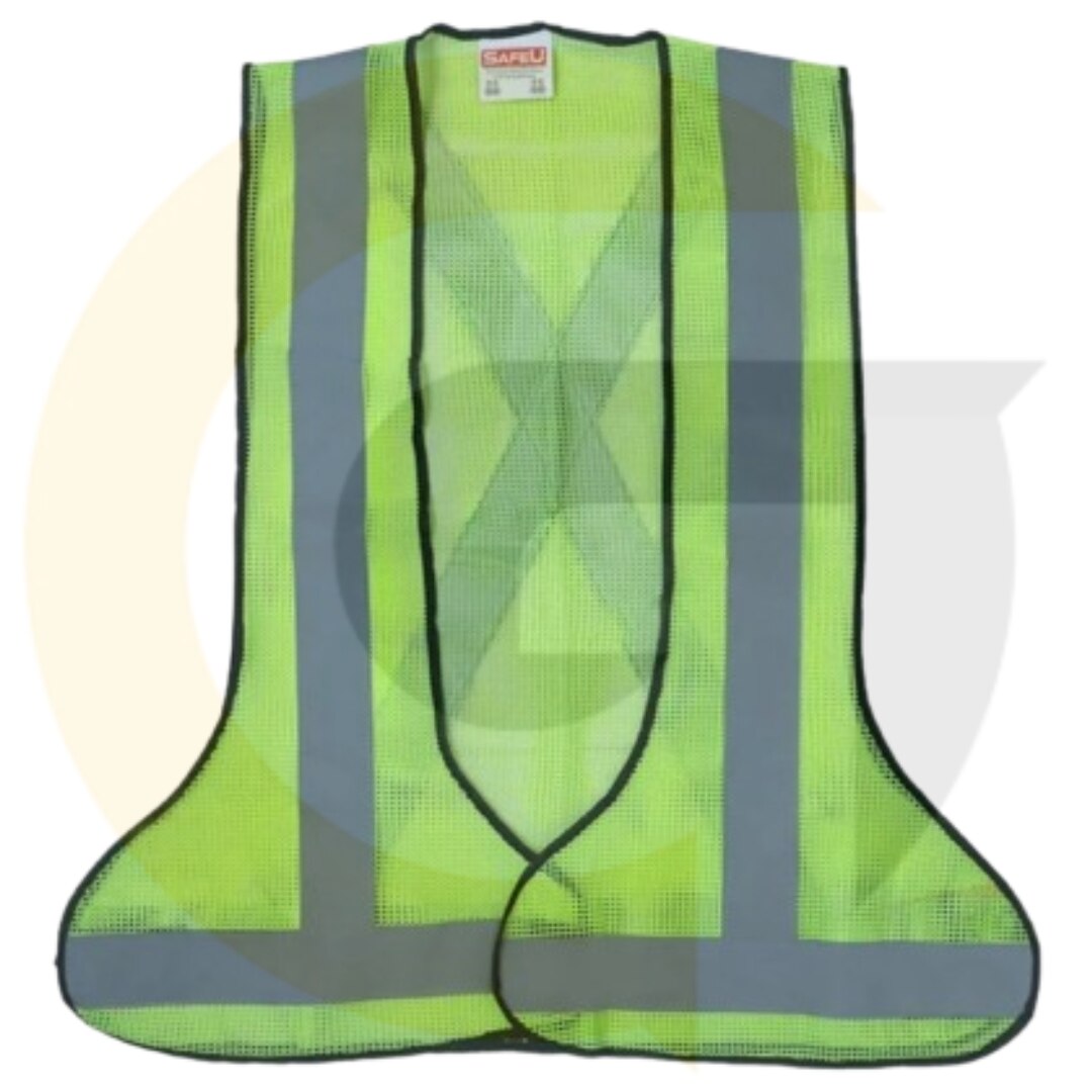 Reflective Jacket 3 Side Open – Polyester Safety Jacket | Goyal Industrial Hub Delhi image 3