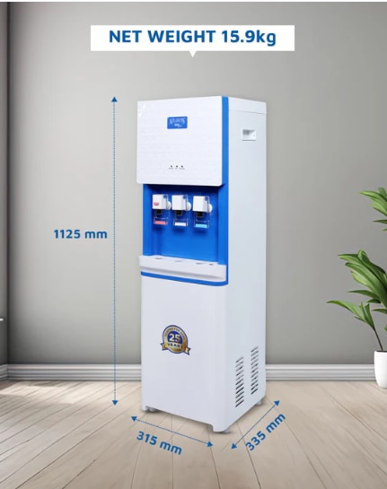 ATLANTIS BLUE Hot & Cold Floor Standing Water Dispenser (No Normal)- 2 Taps image 3