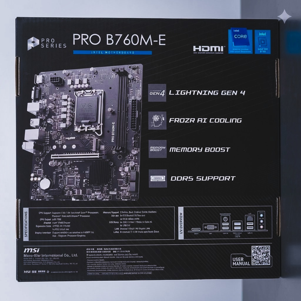 MSI PRO B760M-E image 2
