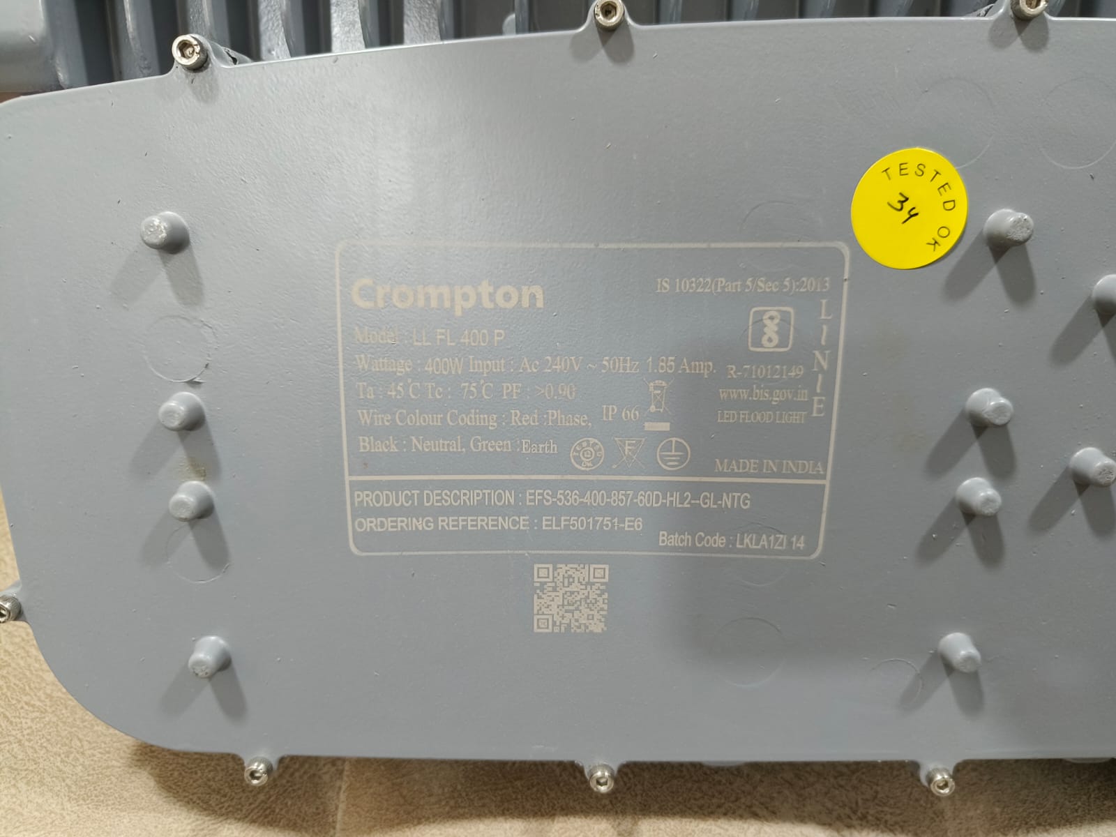 CROMPTON 400 WATT LED FLOOD LIGHT image 2