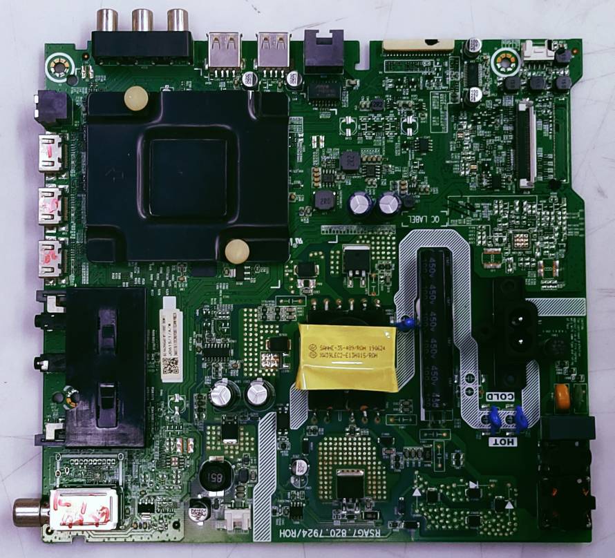 VU 40SM LED TV FHD MOTHER BOARD PART NUMBER RSAG7.820.7924/ROH image 7