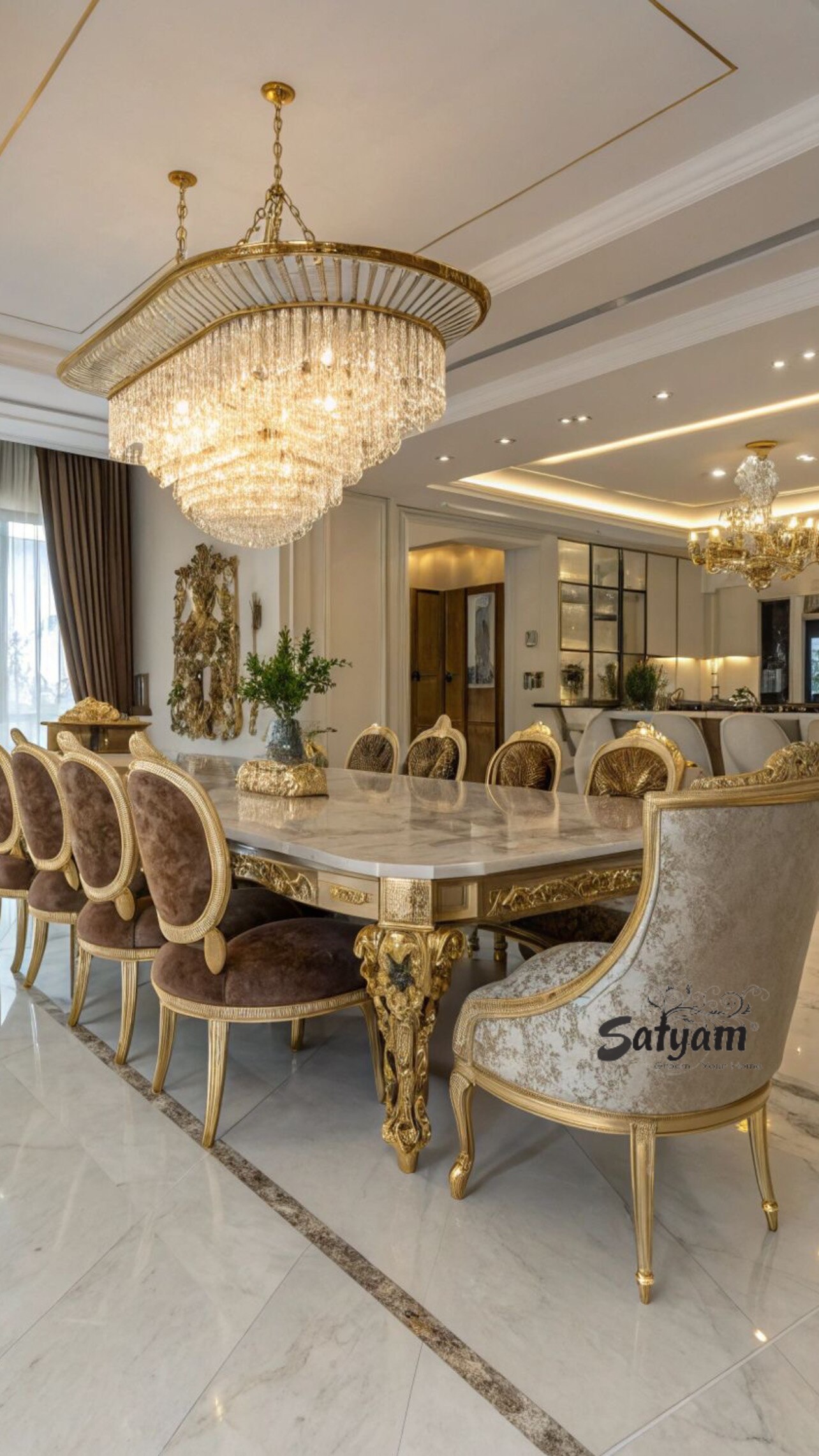 Luxury carved wooden sofas and Dining chair image 2