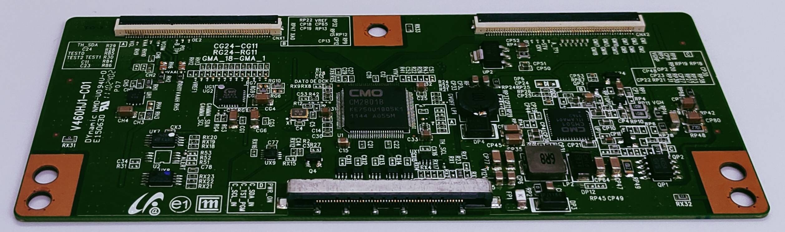 SAMSUNG UA32D5000 LED TCON PART NUMBER.V460HJ1-CO1 image 3