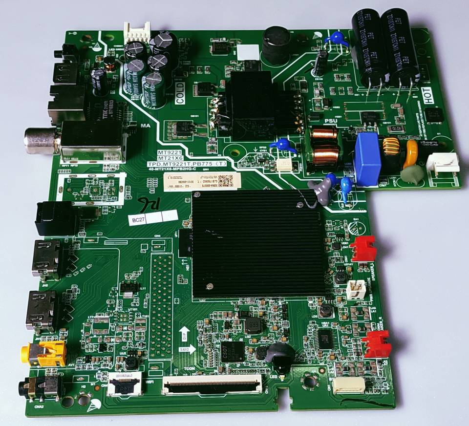 TCL 32S5205 ANDROID LED TV NEW MOTHER BOARD MT9221 MT21X6 TP.MT9221T.PB775 (T)  image 6