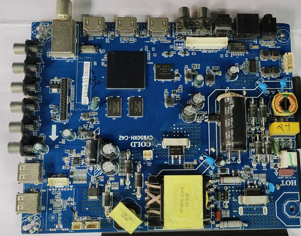 CV950XH-C42 LED SMART TV MOTHER BOARD #wb36 image 2