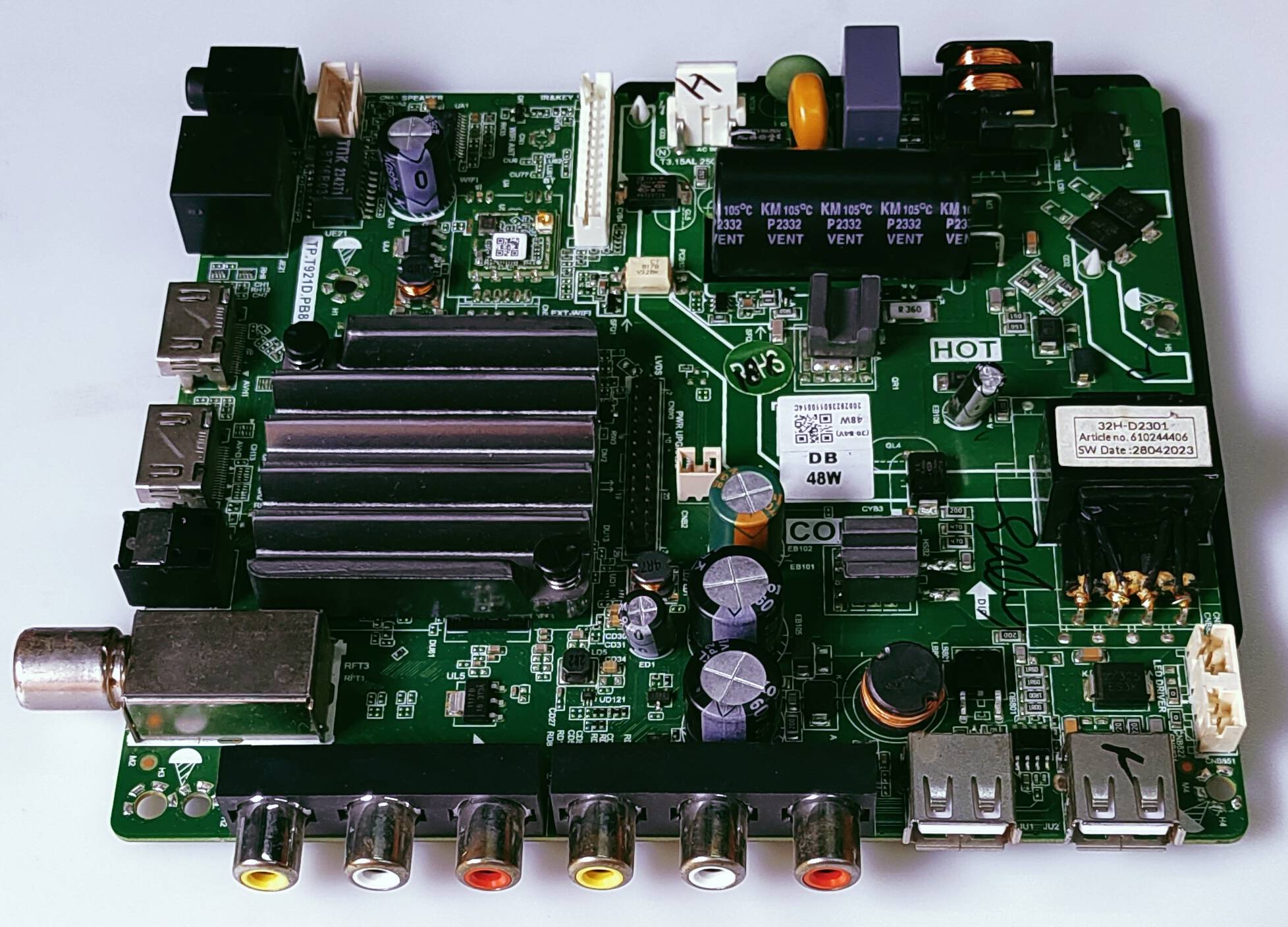 BPL 32H-D2301 ANDROID LED TV MOTHER BOARD image 6