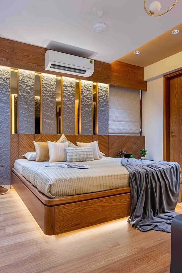 Trendy Wall Panel Interior Chennai Homes image 3