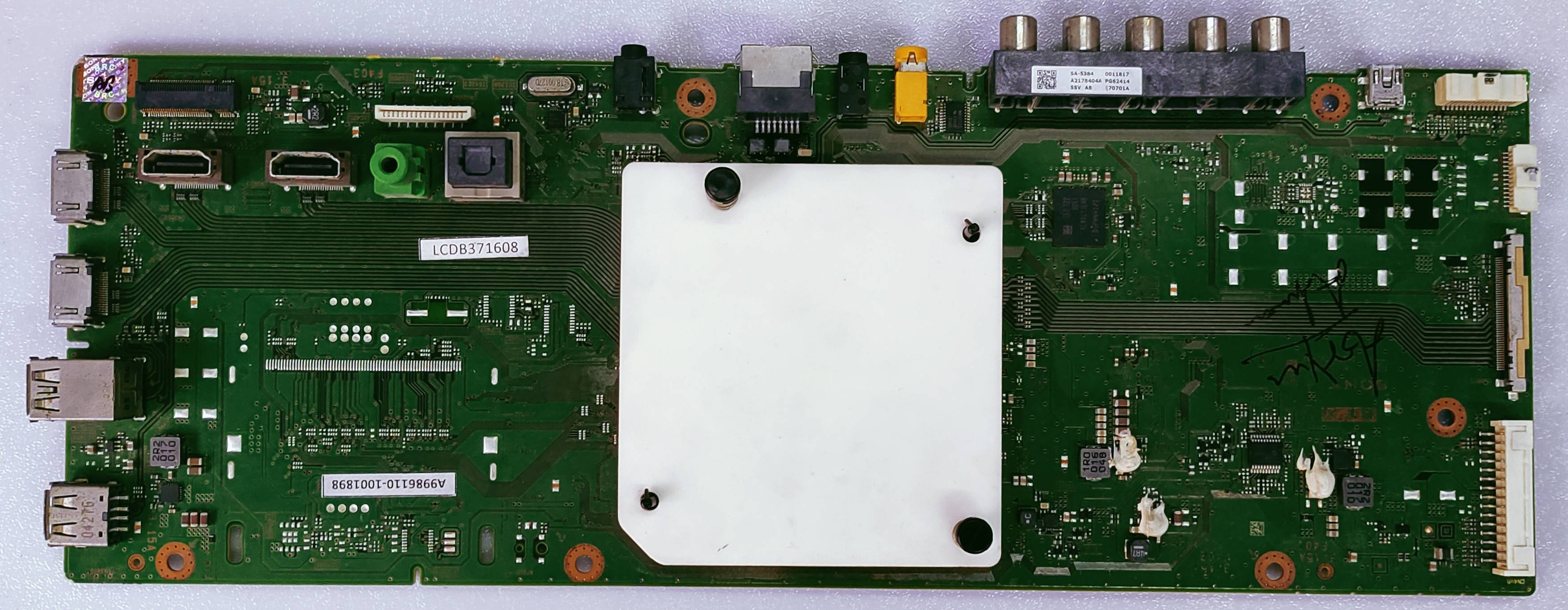 SONY 43X8200E 4K LED TV MOTHER BOARD image 4