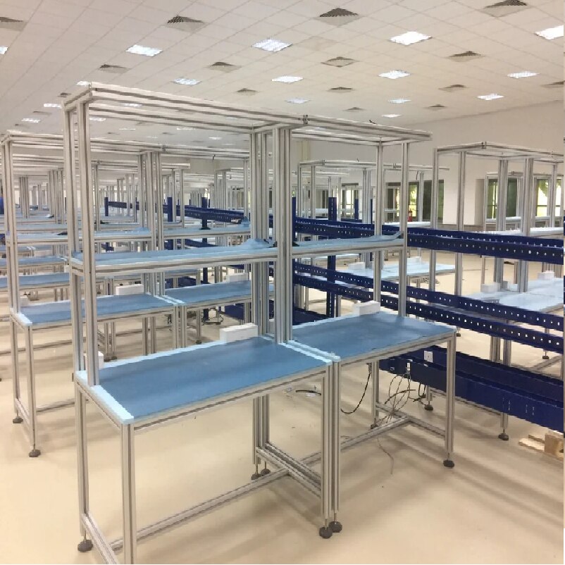 Aluminum Assembly Line Workstation image 2