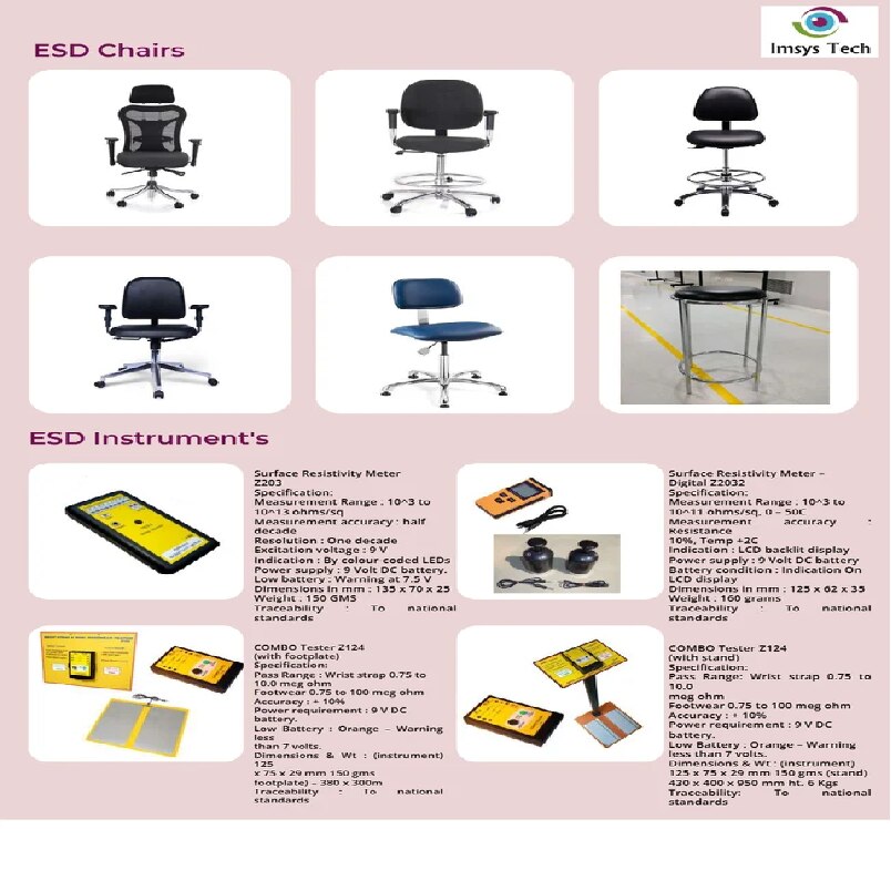 Esd Fabric Chair image 2