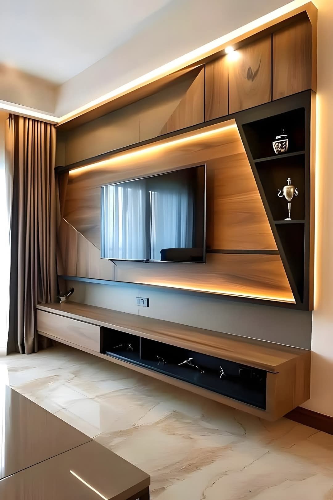 TV Unit Paneling Solutions in Chennai image 2