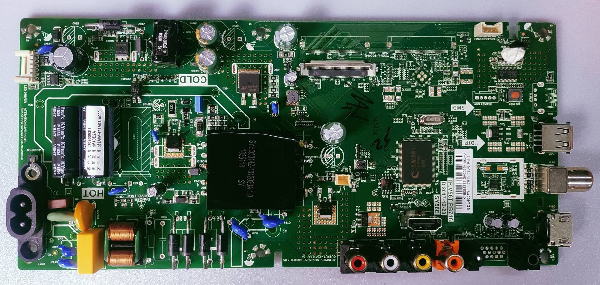 PANASONIC TH-40F200DX FHD LED TV NEW MOTHER BOARD  image 4