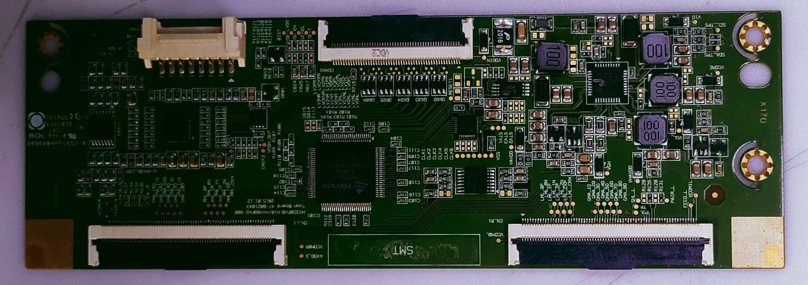 Samsung UA48J5100AR T-con Board Part No.BN96-34103B image 3