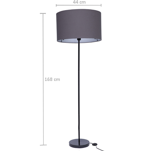 Floor Lamp Grey Shade Led Bulb Our Best Ing S In Gurgaon India Floor Lamp Grey Shade Led Bulb Our, Floor Lamp Grey Shade