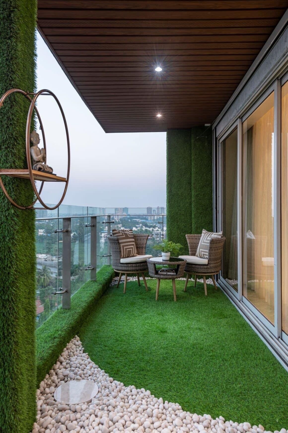 Modern Vox Balcony Ceiling Ideas in Chennai image 2