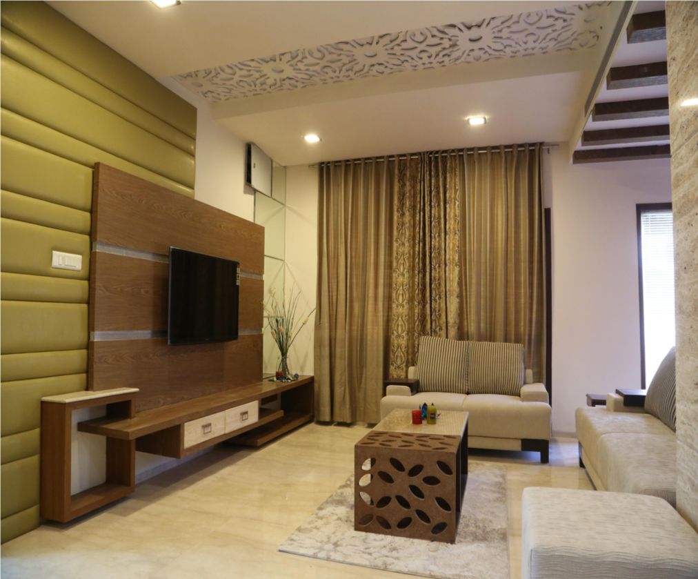 Contemporary Living Room Interior Design Chennai image 2