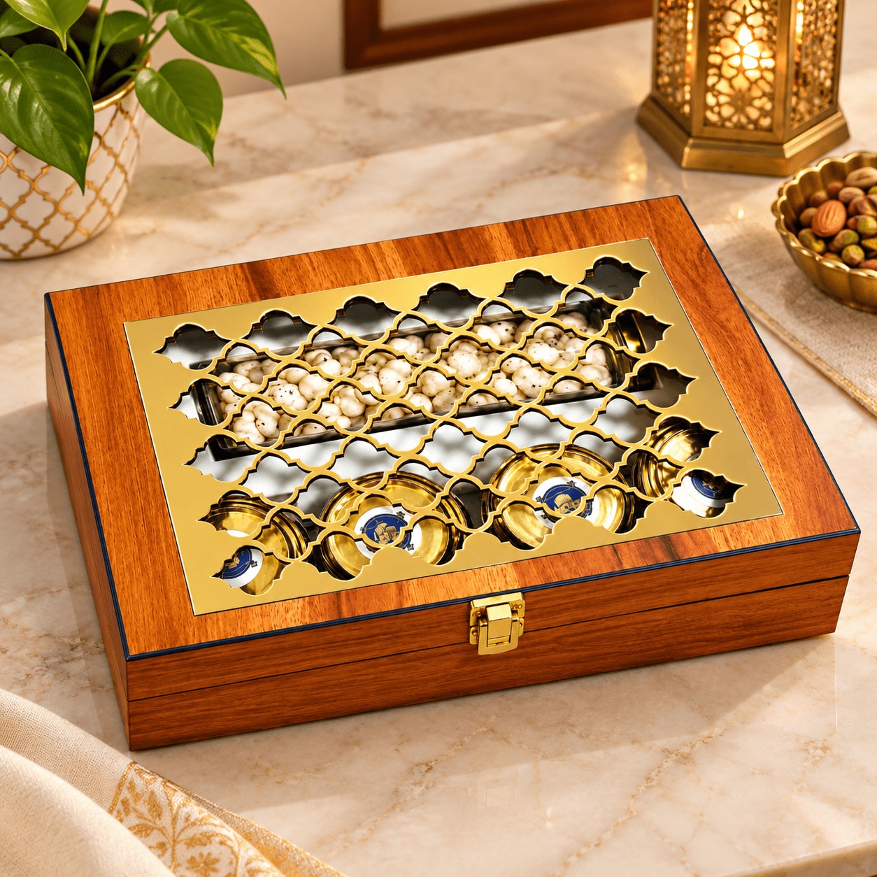 MDF Jharoka Dry Fruits Box image 3