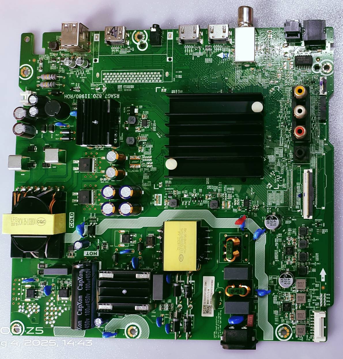 HISENSE 4K  Android Led Tv 50A7H Mother Board , HISENSE 4K  Android Led Tv 50A7H Main Board , HISENSE 4K Android Led Tv 50A7H Main PCB Board ,HISENSE 4K Android Led Tv 50A7H Combo Board ,  image 4