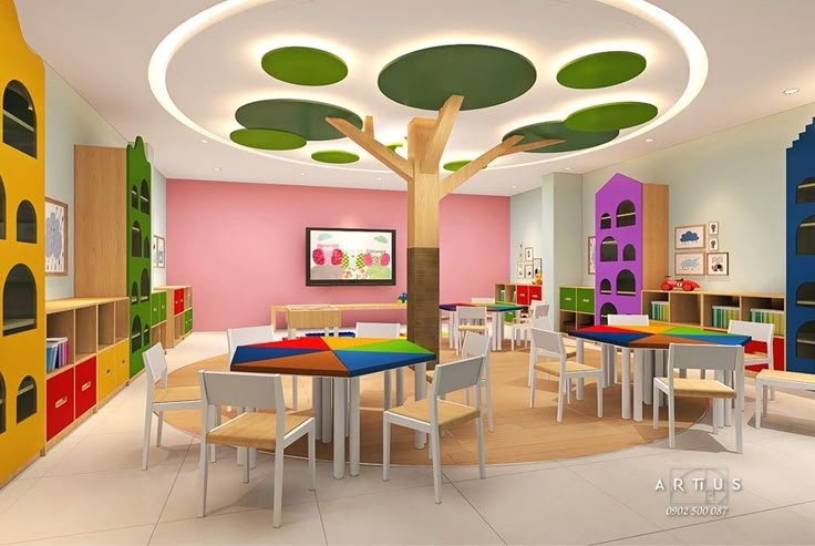 Modern Playschool Interior Design Solutions image 4