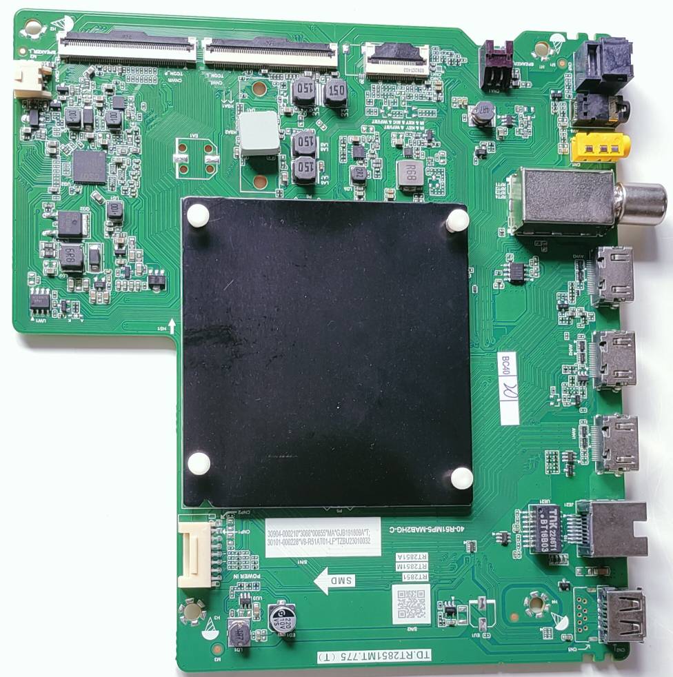 TCL/Iffalcon 55P635 Google LED TV New Motherboard, Main Board, Main PCB(TD.RT2851MT.775 (T)) image 4