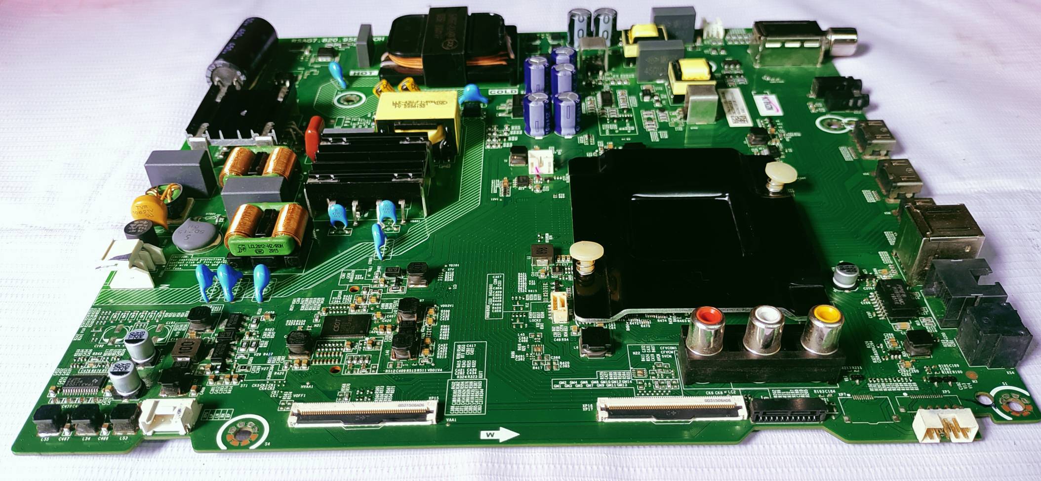 VU 43UT Android Main Board, Mother Board, Combo Board #wb24 image 3