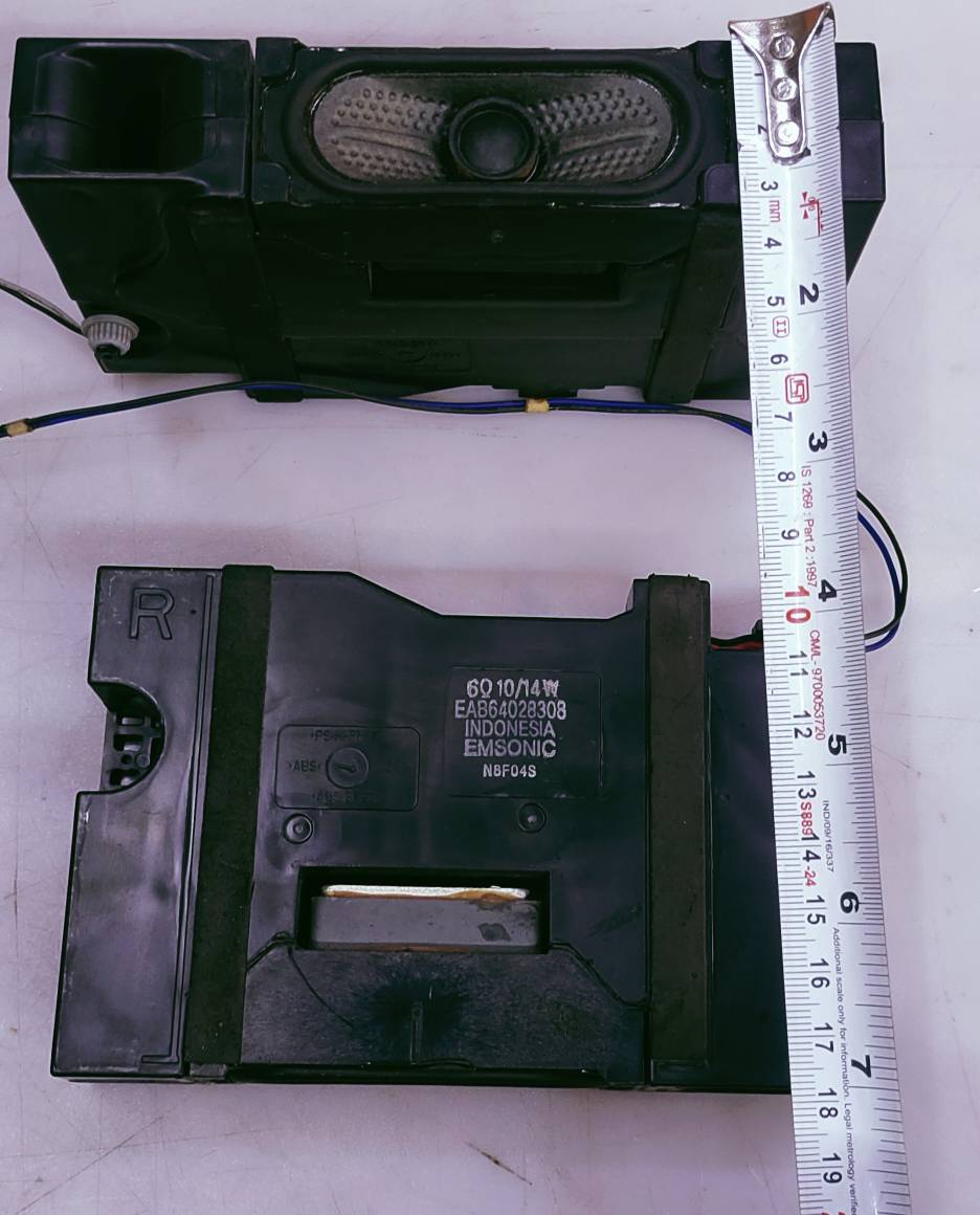 LG LED TV SPEAKER MODEL NUMBER 43LJ554T-TA image 4
