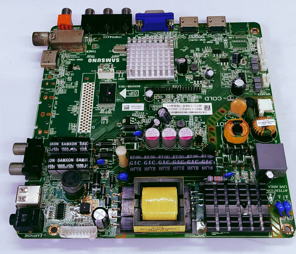 Samsung UA43K5002AK , MSD6308- T8C2 T-con, Part No. MB21-176HP211 image 3