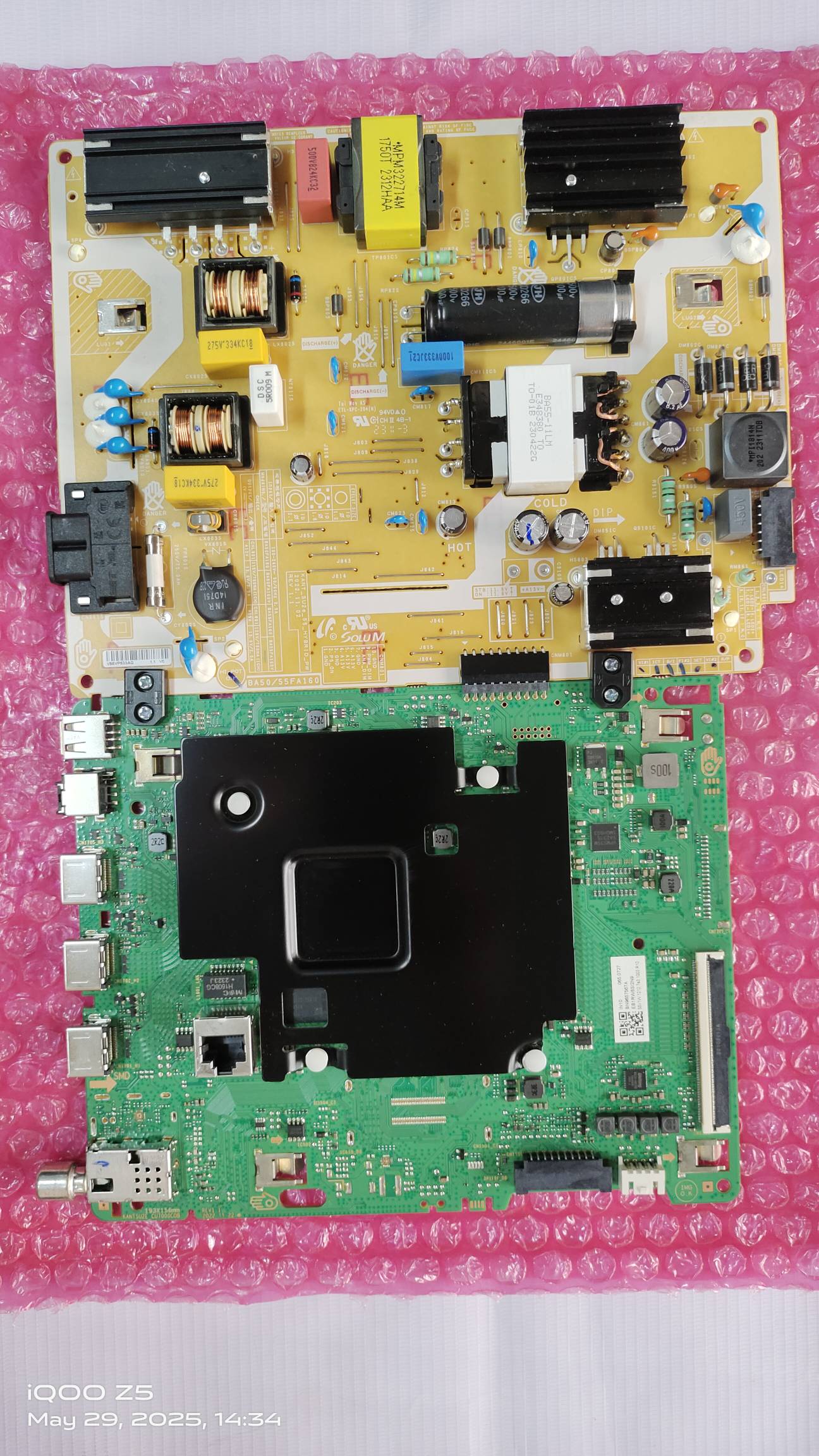Samsung 4k Led UA55AU7700KLXL , UA55AUE70AKLXL ,4k Android Board , 4k Mainboard,  4k Motherboard  4k Combo Board, Mainboard , Motherboard. #WB05 image 5