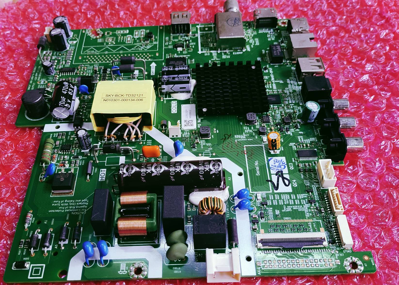 ONEPLUS 43FA0A00 ANDROID MAIN BOARD, ANDROID COMBO BOARD, #WB17 image 3