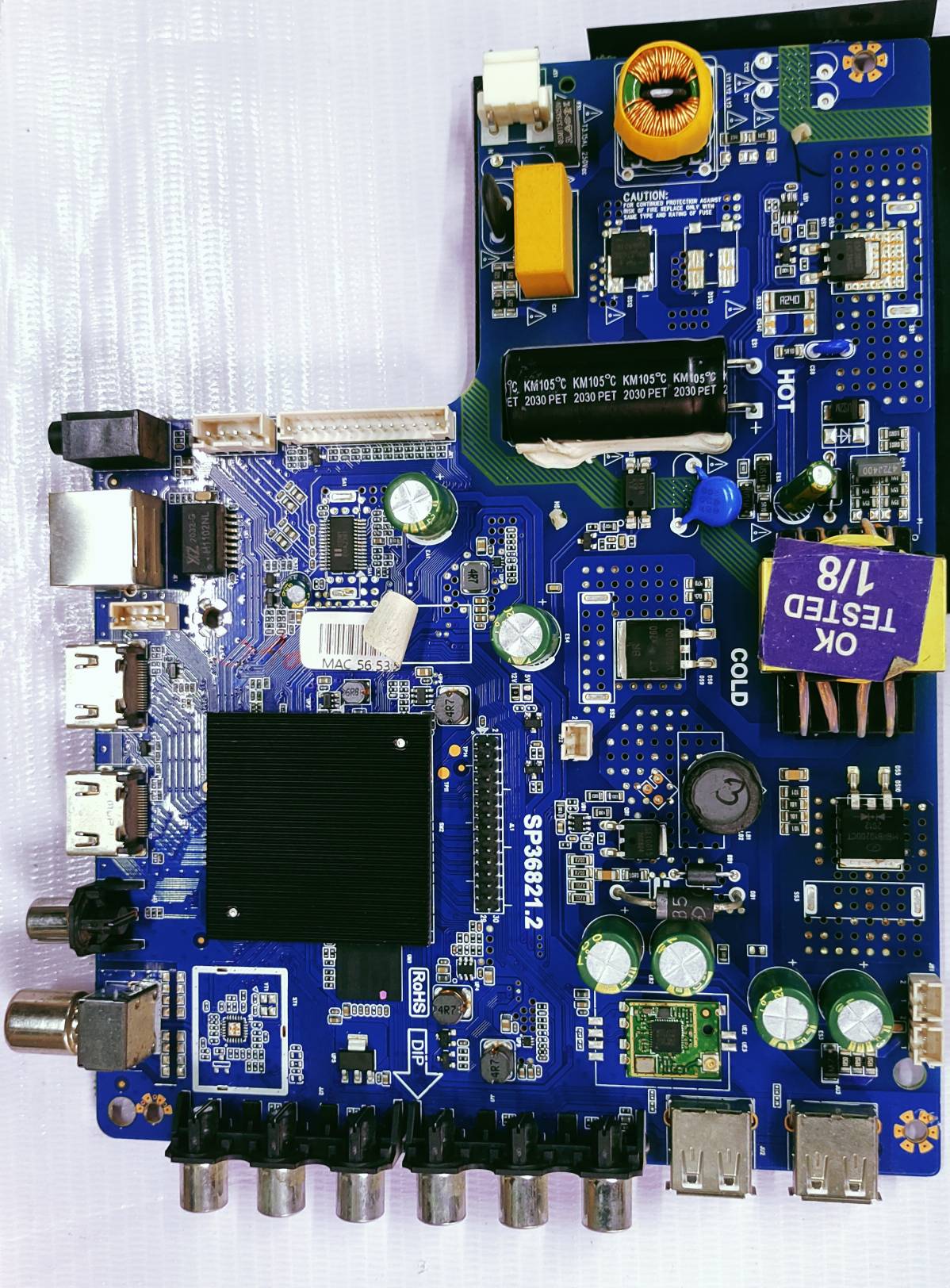 UNIVERSAL SMART LED SP36821.5 Mother Board #wb 36 image 3