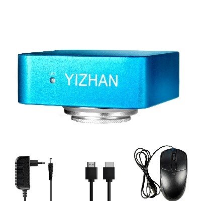48MP 4K HD-MI USB-C Camera with Measuring Option 150X Electronic Video Microscope Camera, Monocular Digital Video Camera image 3