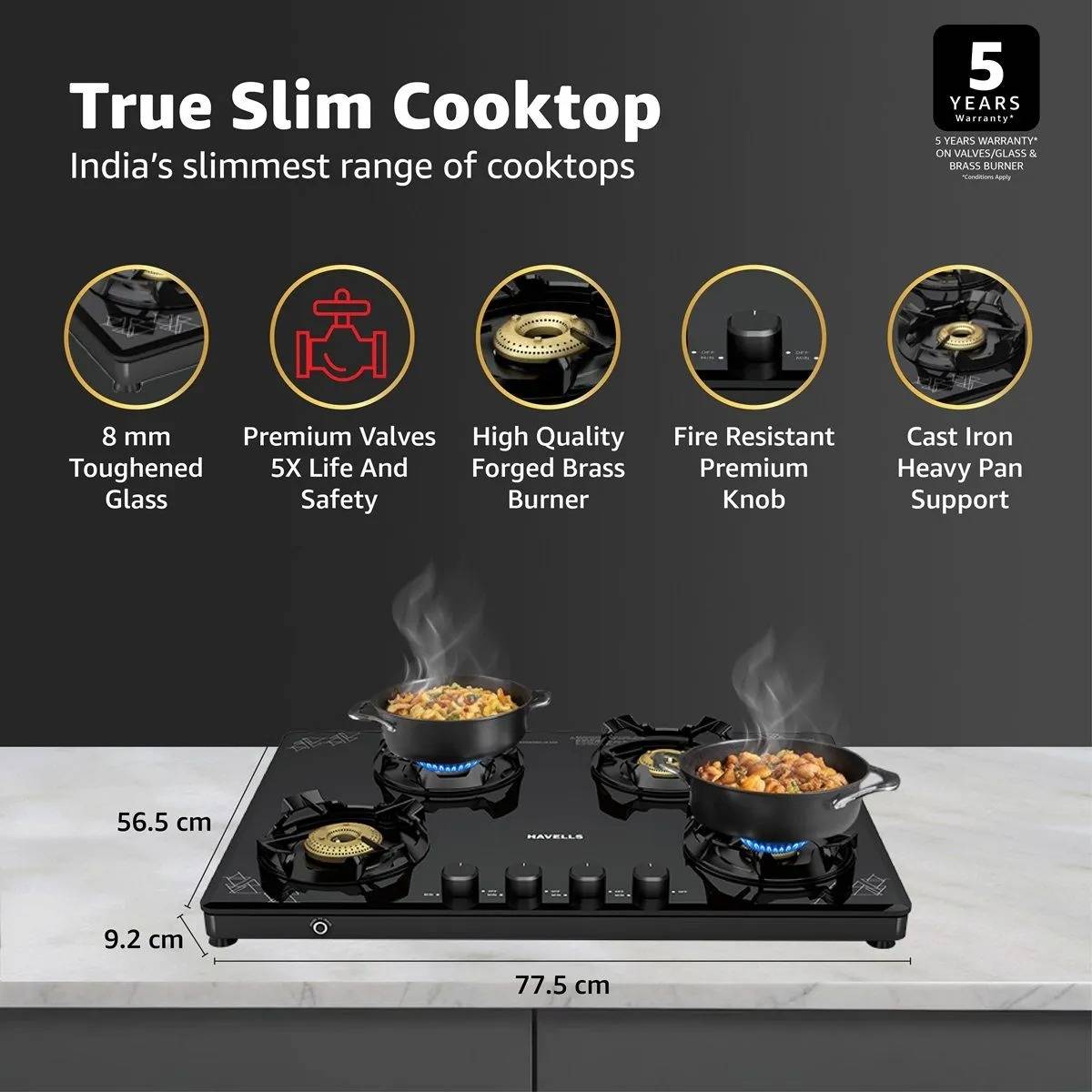 Nucleus 4B Autoignition Cooktop image 2