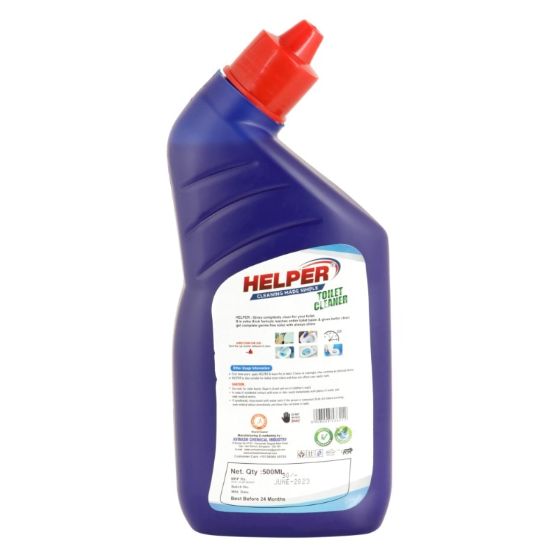 Helper Toilet Cleaner Blue 500ml. image 2