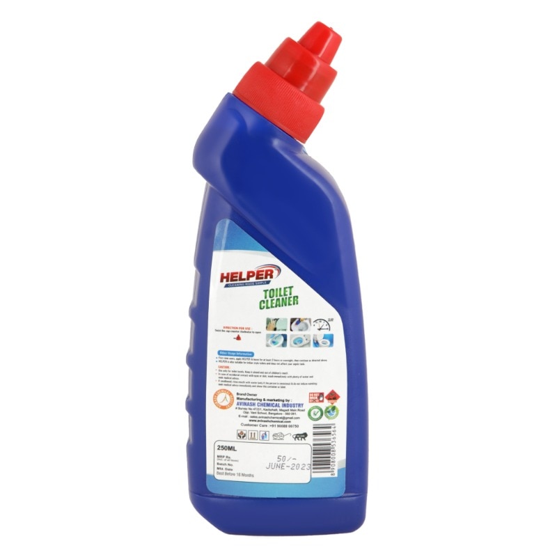 Helper Toilet Cleaner Blue 250ml. image 3