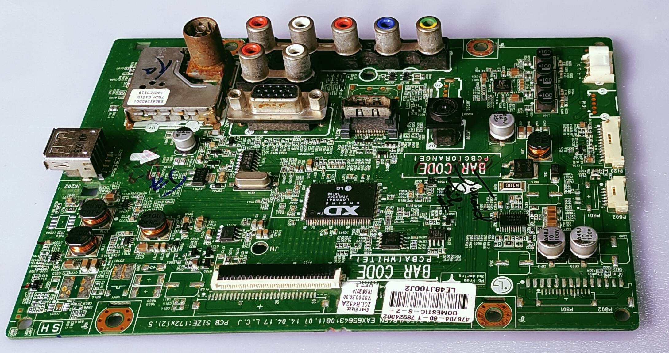 LG Android Led Tv 20LB452A Mother Board, LG Android Led Tv 20LB452A Main Board, LG Android Led Tv 20LB452A Main PCB Board, image 3