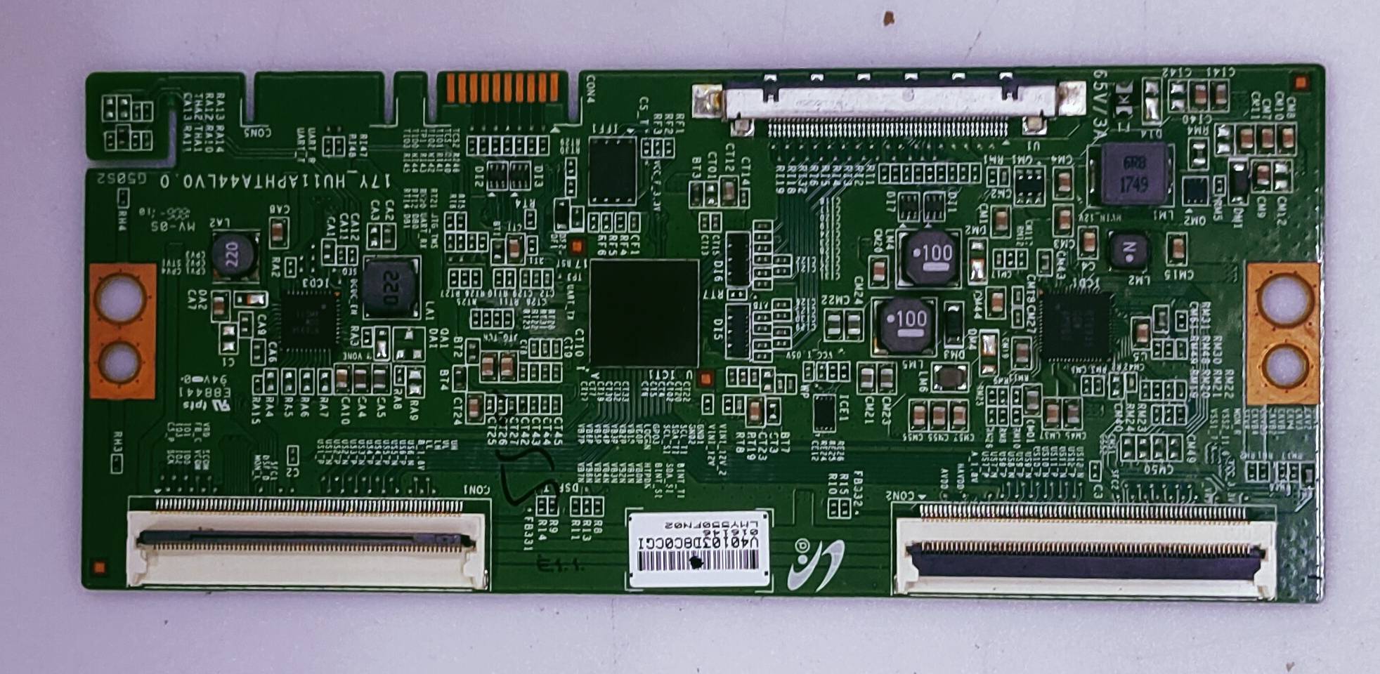 55X7002E T-con Board Part No. U40103D8C0CGI 016146 LMY550FN02 image 7