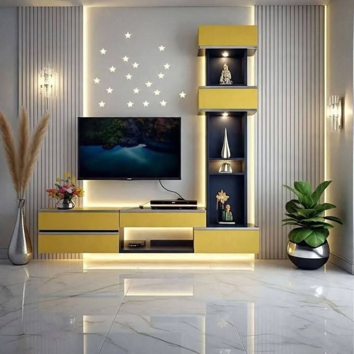 TV Unit Wall Cladding in Chennai image 5