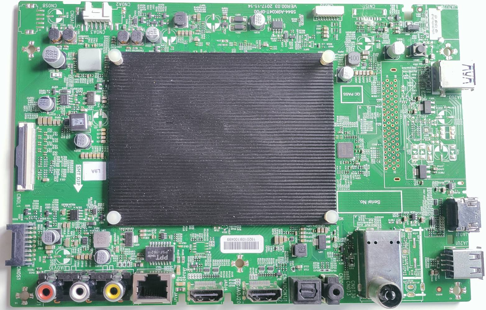 Panasonic TH-43FX670DX 4K Android LED TV Motherboard, Main Board, Main PCB image 5