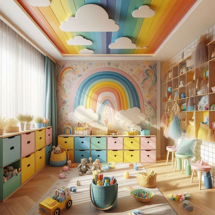 Colorful and Safe Playschool Interiors image 2