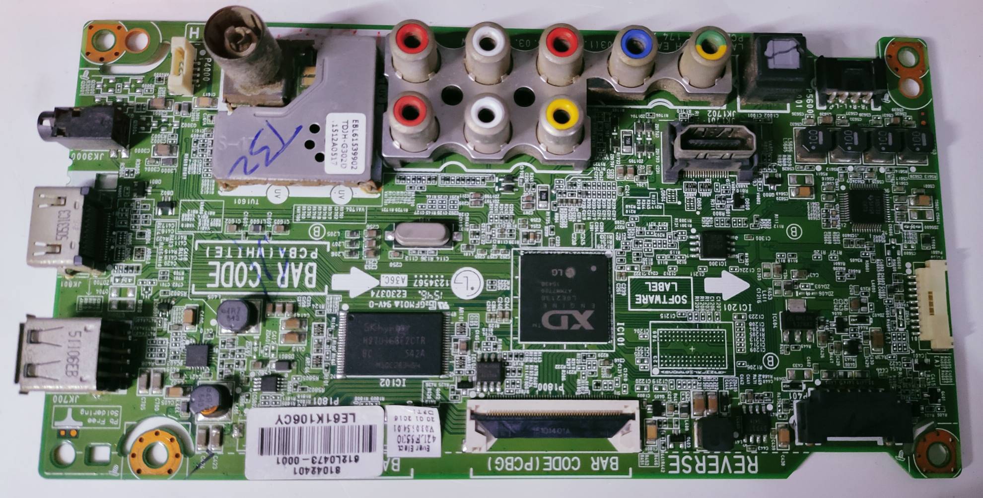 LG 42LF5530-TA LED Full HD TV Motherboard, Main Board, Main PCB image 4