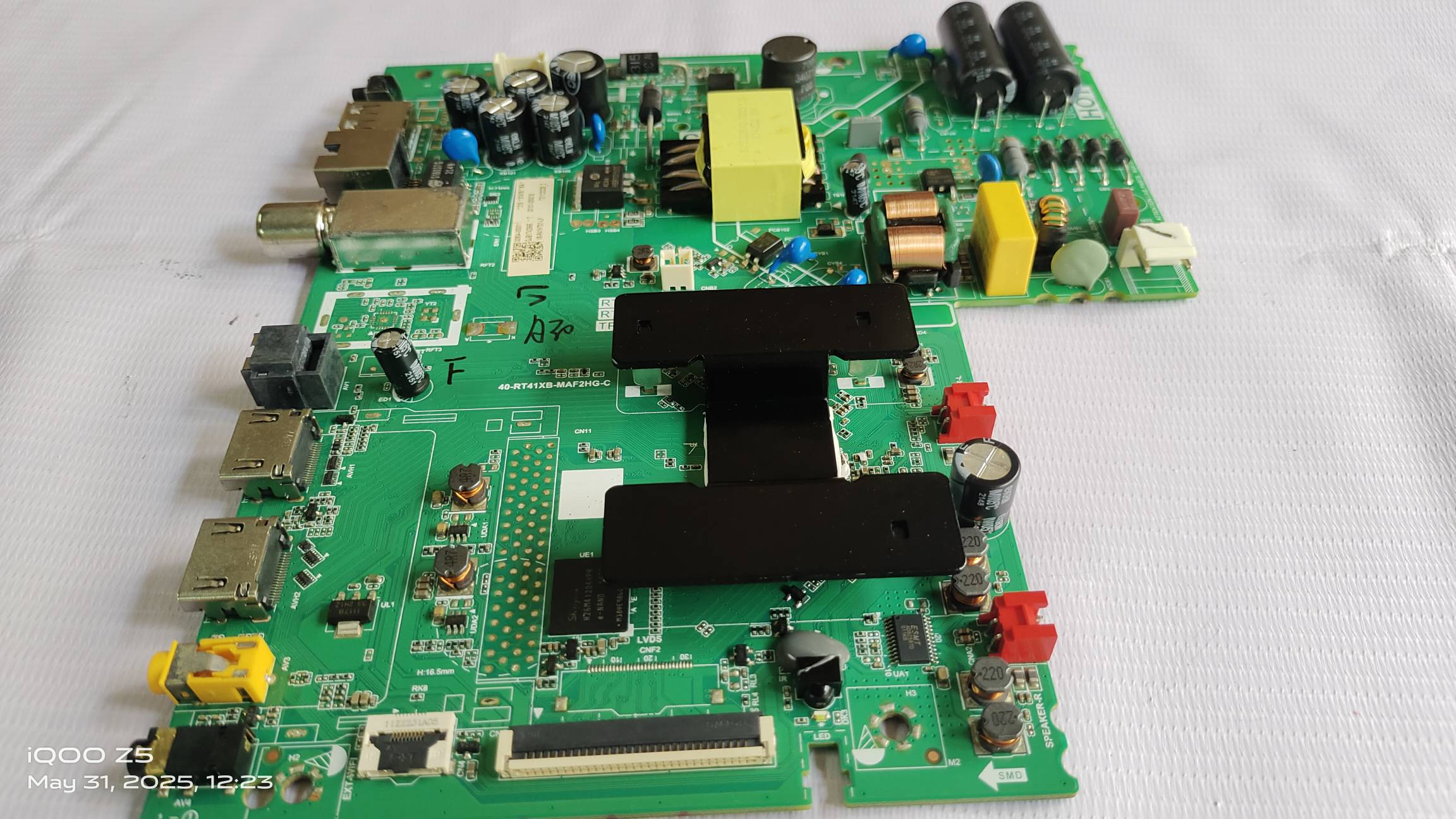 TCL , IFFALCON 32A5 , 32S5203 , 32S5205. MAIN BOARD, ANDROID BOARD, MOTHER BOARD, SMART BOARD  #WB06 image 3