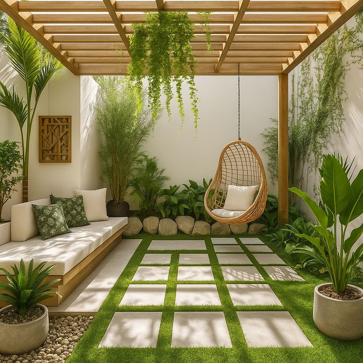 Backyard Landscaping Services for Apartments Chennai image 4