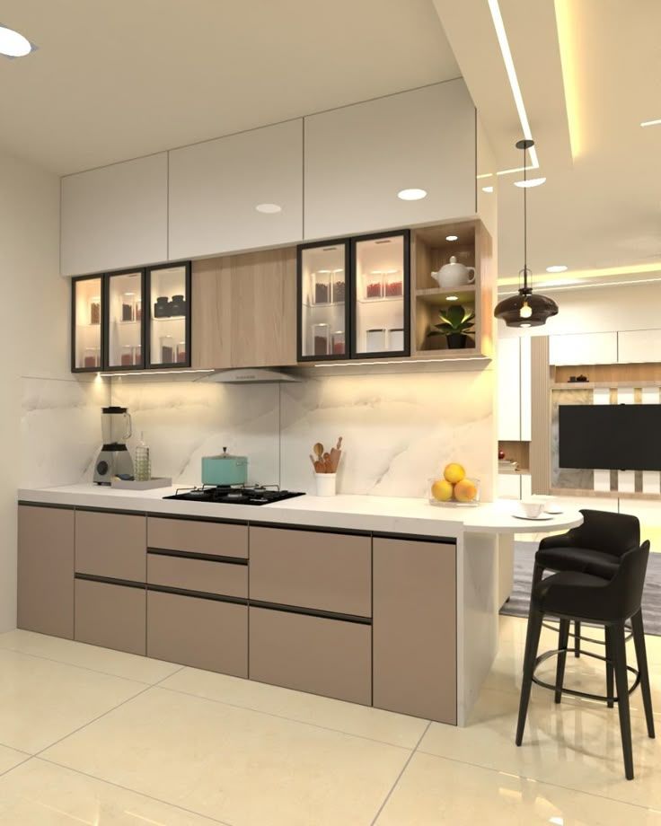 Contemporary Kitchen Design with Smart Storage Solutions image 5